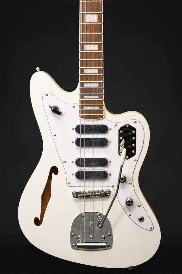 Vintage REVO Series Surfmaster Quad Metallic White