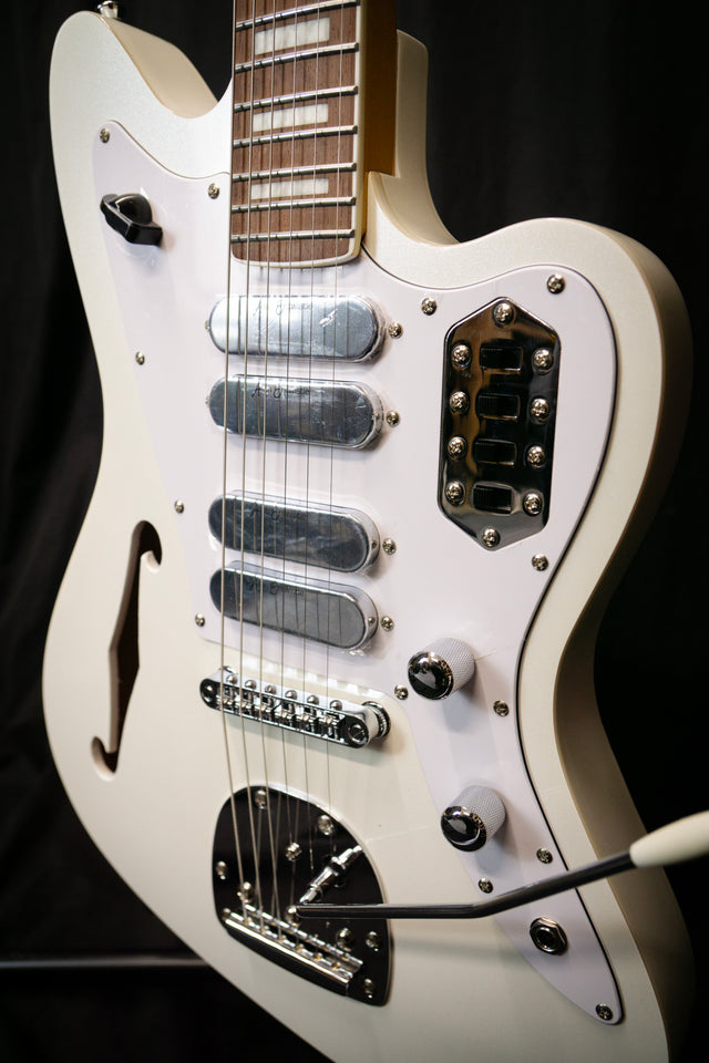 Vintage REVO Series Surfmaster Quad Metallic White