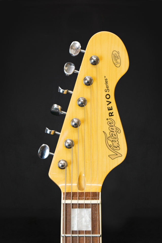 Vintage REVO Series 'Deluxe' Guitar Greenburst