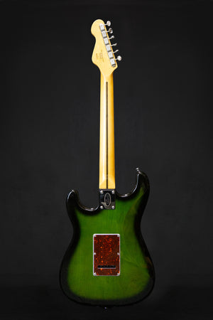 Vintage REVO Series 'Deluxe' Guitar Greenburst