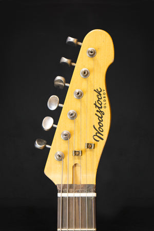 Woodstock Oldboy Tele Double Bound Black Electric Guitar