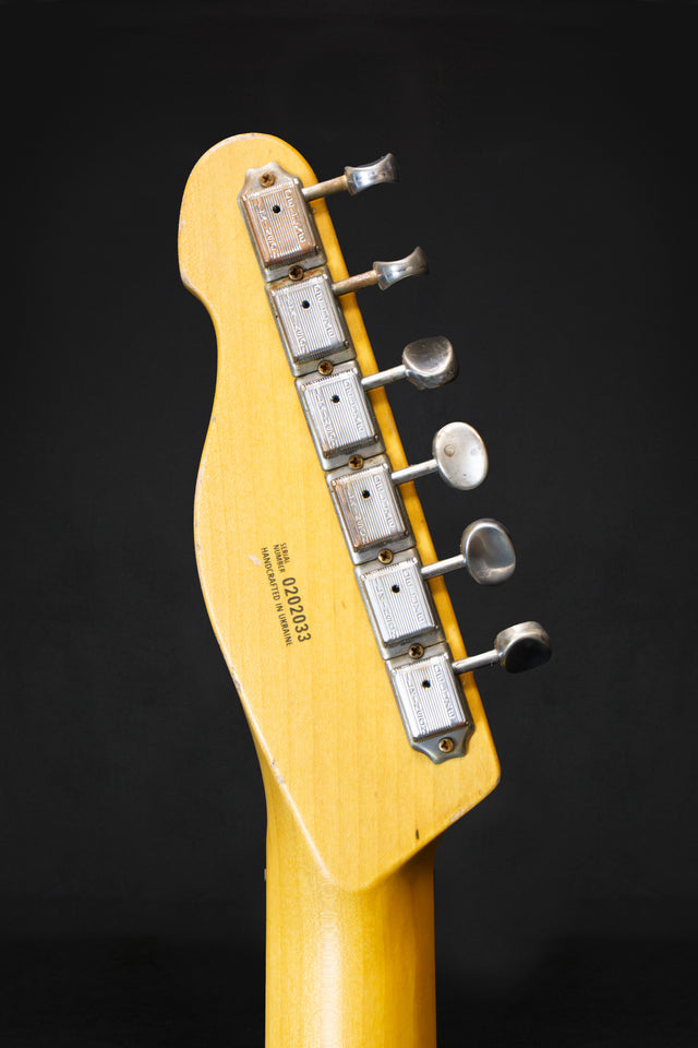 Woodstock Oldboy Tele Double Bound Black Electric Guitar