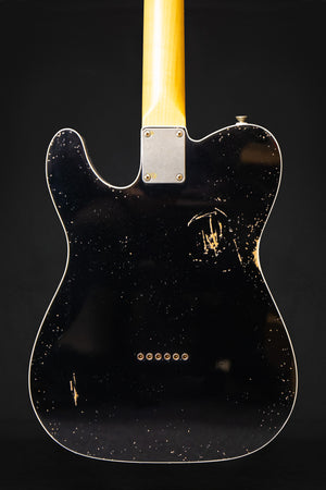 Woodstock Oldboy Tele Double Bound Black Electric Guitar