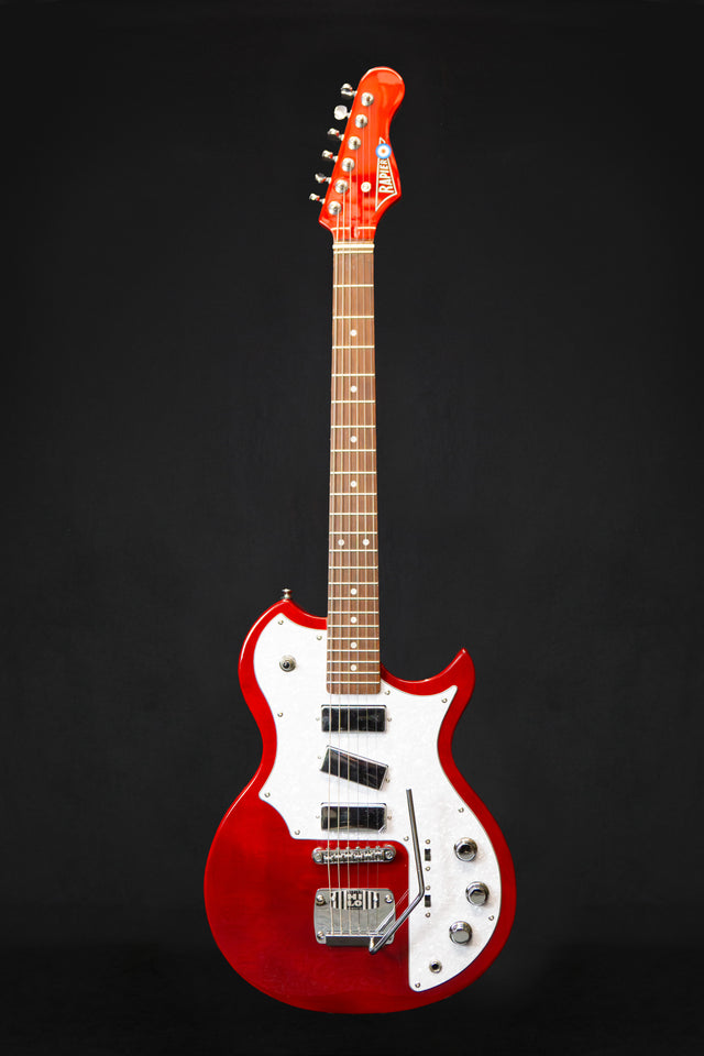 Rapier Deluxe Thru Red Electric Guitar