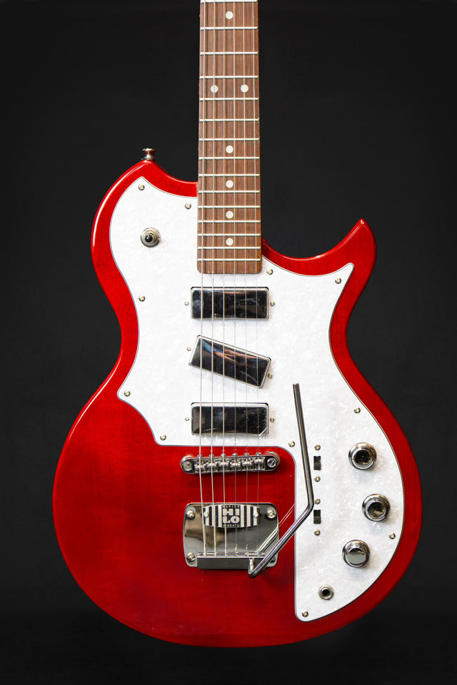 Rapier Deluxe Thru Red Electric Guitar