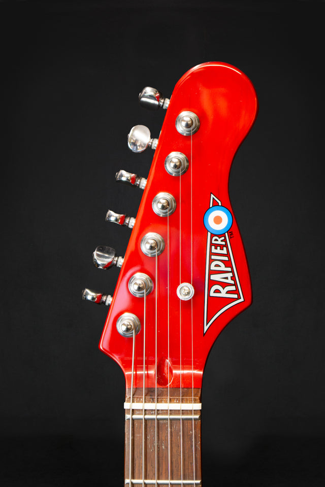 Rapier Deluxe Thru Red Electric Guitar