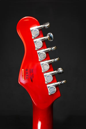 Rapier Deluxe Thru Red Electric Guitar