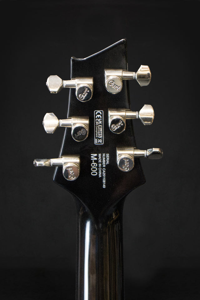 Cort M600 Electric Guitar Trans Black