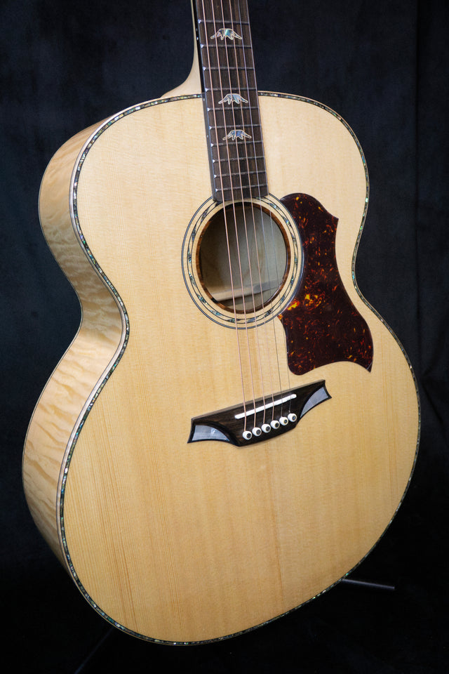 Bromo BAN7E Mini Jumbo Acoustic Guitar