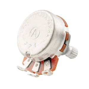 Alpha Audio (Log) Medium Split Shaft Pot 250k & 500k