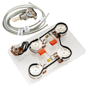 Musiclily Pro LP STD Modern 60s Pre-wired Wring Harness Kit Upgrade LP Style Electric Guitar