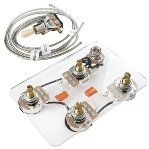 Musiclily Pro LP STD Vintage 50s Pre-wired Harness Kit Upgrade for LP Style Electric Guitar
