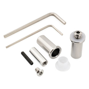 Musiclily Ultra BJ002 52.5mm Offset Bridge with Full Solid Brass Plate for Jazzmaster Jaguar Style Guitars