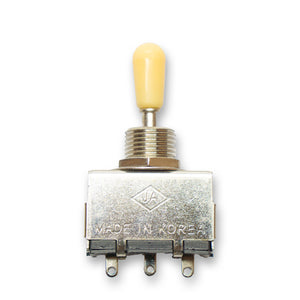 Vintage Style 3 Way Box Toggle Switch (Various Colours)