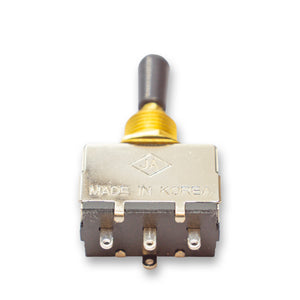 Vintage Style 3 Way Box Toggle Switch (Various Colours)