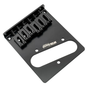 Wilkinson M Series 52.5mm Guitar Bridge with 6 Modern Style Saddles