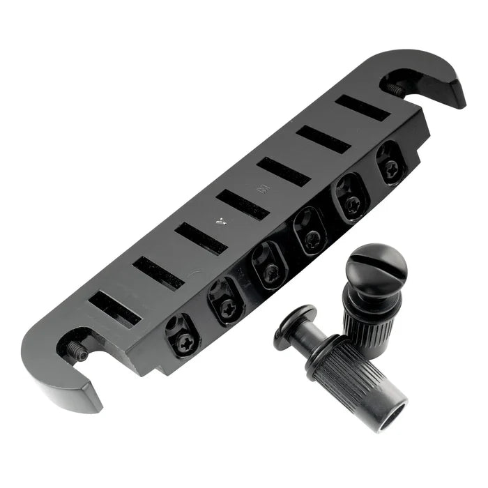 Wilkinson M Series 52.5mm String Spacing Adjustable Pigtail Style Wraparound Bridge