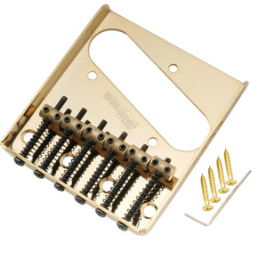 Wilkinson M Series 54mm Vintage Ashtray Style Bridge with 6 Brass Barrel Saddles