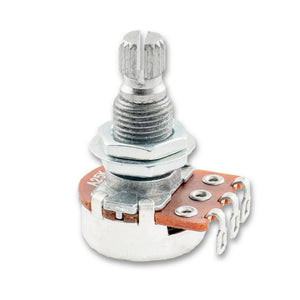 Alpha Audio (Log) Mini Medium Split Shaft Pot 25k