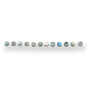 Abalone Dot Fretboard Inlays x12 (Various Sizes) - Parts - WM Guitars