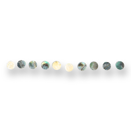 Abalone Side Dot Inlay Markers x10 - Parts - WM Guitars
