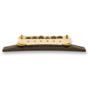 Archtop Roller Tune - O - Matic Ebony Base Stainless Steel Bridge (Various Finishes) - Parts - WM Guitars