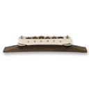 Archtop Roller Tune - O - Matic Ebony Base Stainless Steel Bridge (Various Finishes) - Parts - WM Guitars