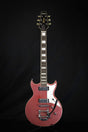 Aria 212 MK2 Bowery Chambered Electric Guitar (Cadillac Pink) - Electric Guitars - Aria
