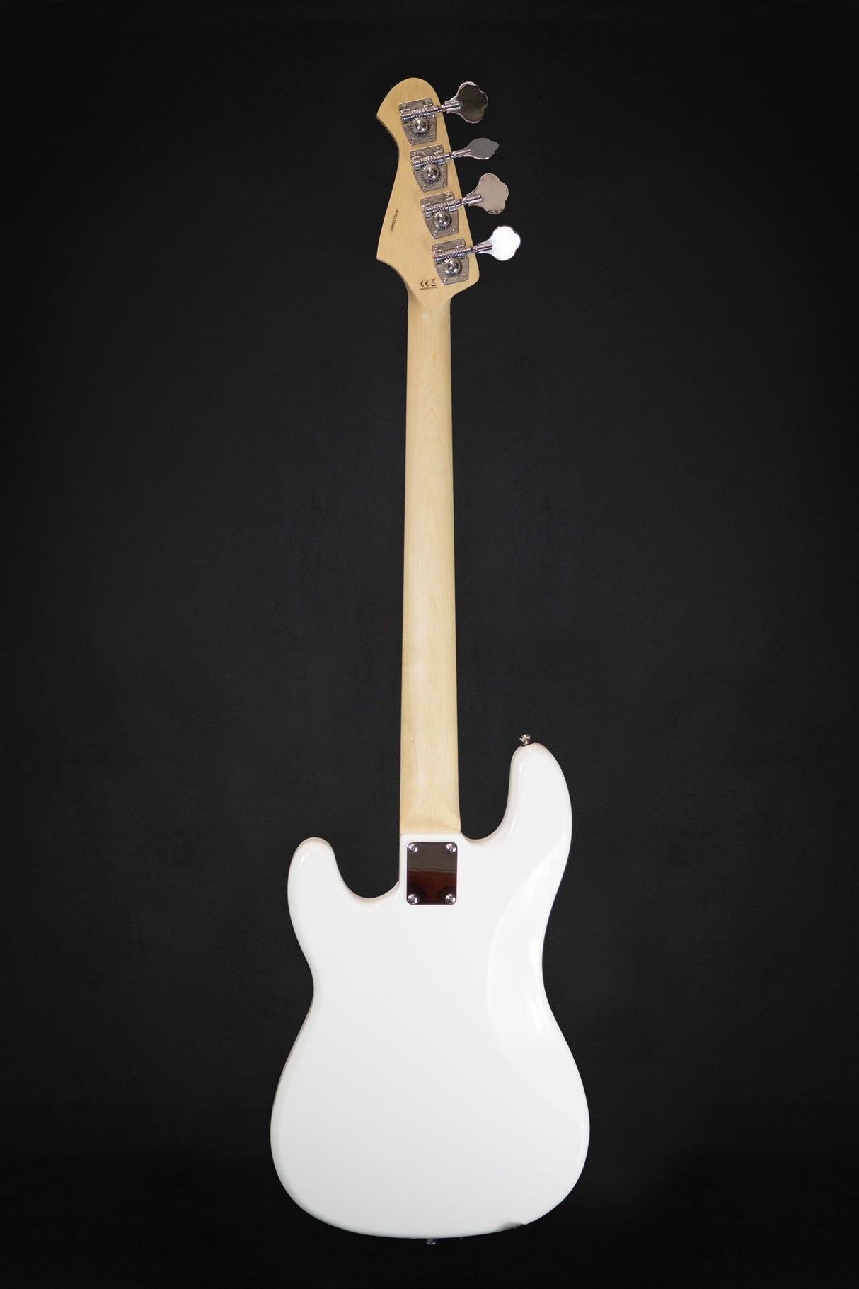 Aria STB PB/M Bass Guitar (White) - Bass Guitars - Aria