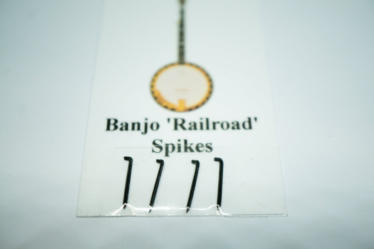 Banjo "Railroad" Spikes x 4 - WM Guitars
