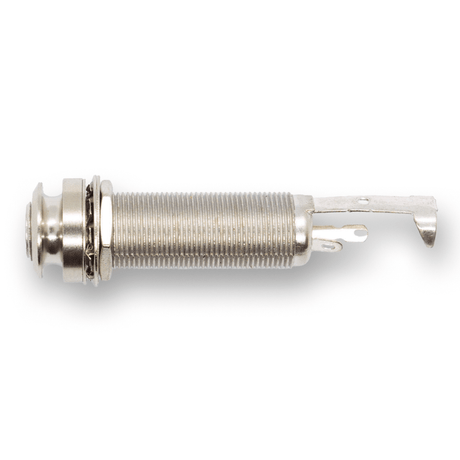 Barrel Jack Socket for Acoustic Guitar Endpin with Strap Nut (Various Finishes) - Parts - WM Guitars