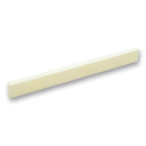 Bone Classical Saddle 105mm Blank (Bleached, Blank) - Parts - WM Guitars