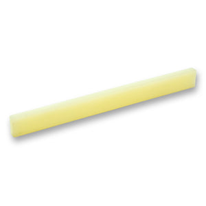 Bone Classical Saddle 105mm Blank (Unbleached, Blank) - Parts - WM Guitars