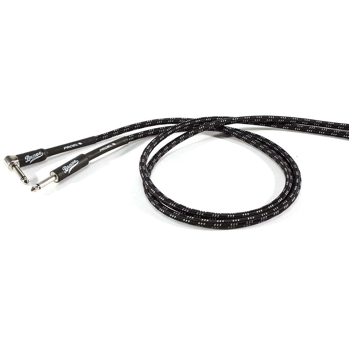 Brave Series Instrument Cables (Black & White) - Cables - Proel