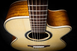 BSG GA14 CF Grand Auditorium Handmade Acoustic Guitar - Acoustic Guitars - BSG