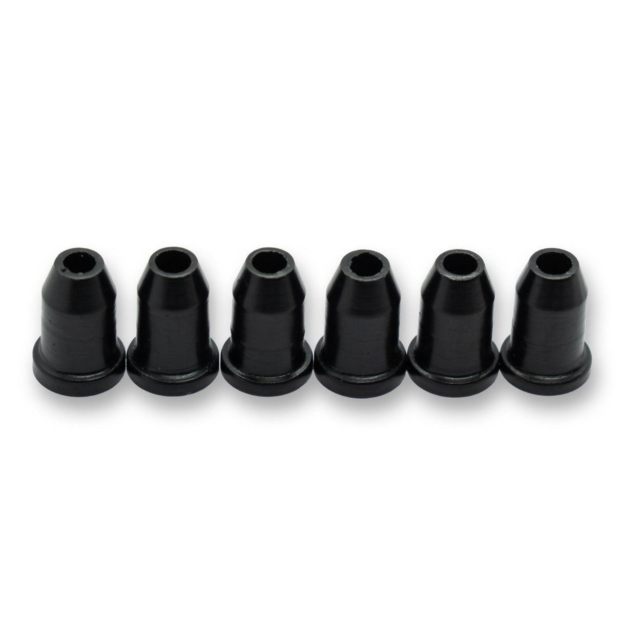 Conical String Through Ferrules x6 (Various Finishes) - Parts - WM Guitars