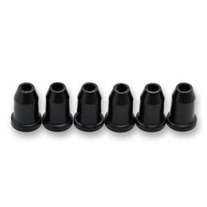 Conical String Through Ferrules x6 (Various Finishes) - Parts - WM Guitars
