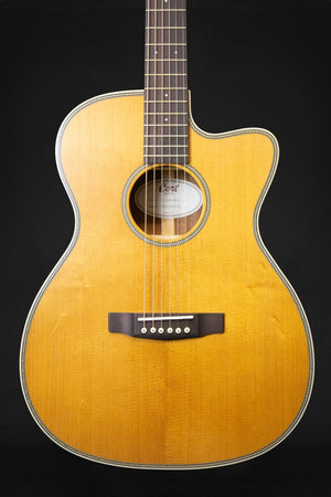 Cort Essence OC4 Natural Semi - Gloss Electro - Acoustic Guitar - Acoustic Guitars - Cort