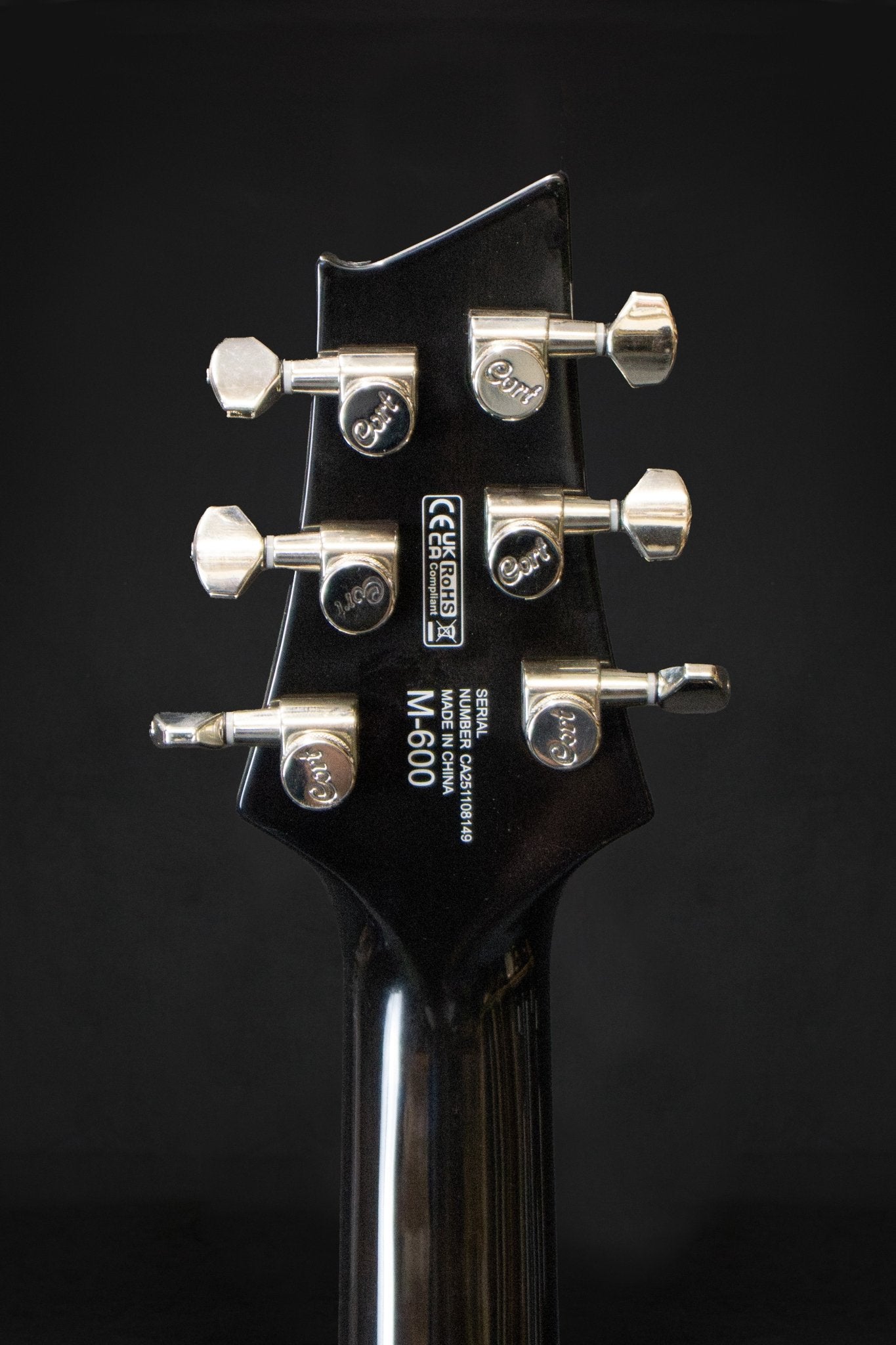 Cort M600 Electric Guitar Trans Black - Electric Guitars - Cort