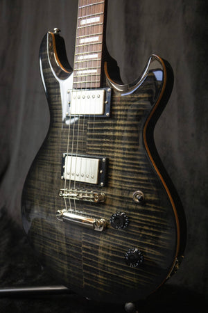 Cort M600 Electric Guitar Trans Black - Electric Guitars - Cort