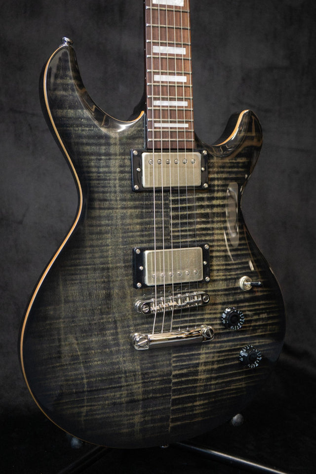 Cort M600 Electric Guitar Trans Black - Electric Guitars - Cort