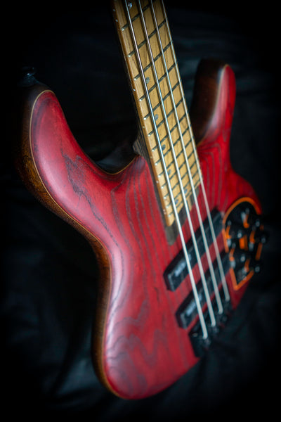 Cort B4 Element - Open Pore Burgundy Red