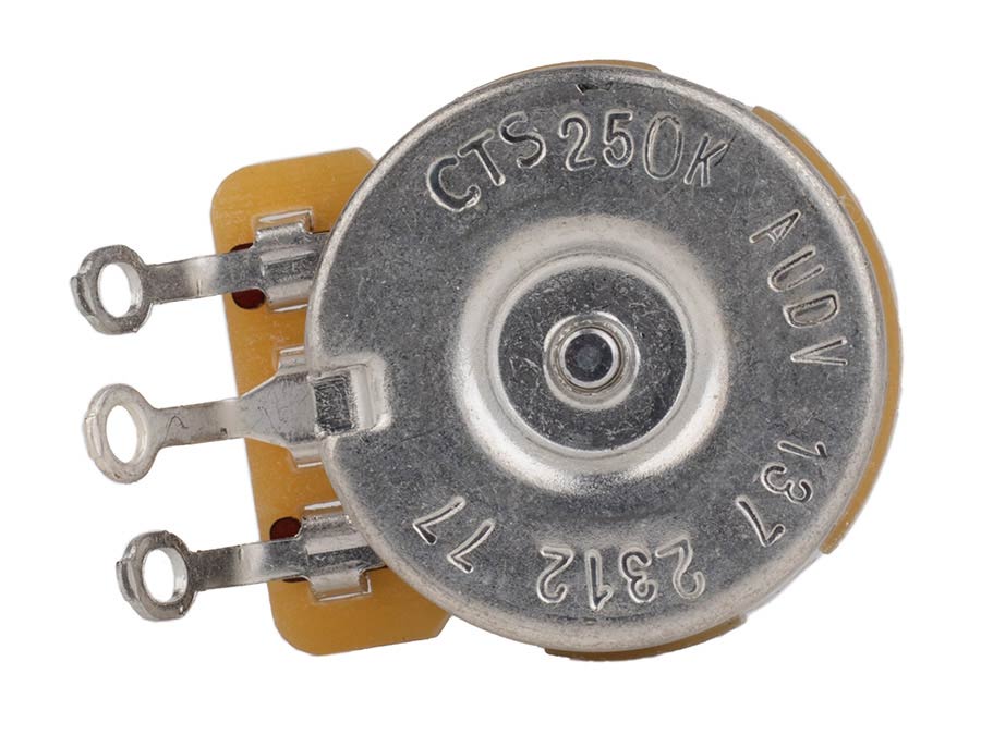 CTS Vintage Taper (AUDV) Short Solid Shaft 250k - Parts - CTS