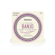 D'Addario Banjo 5 String Nickel Plated Steel Custom Medium - Banjo Strings - D'Addario