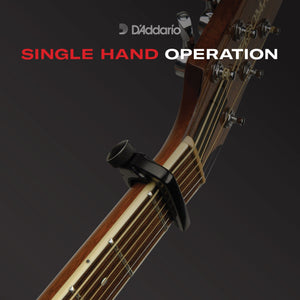 D'Addario Capo Lite (Black) - Capos - D'Addario