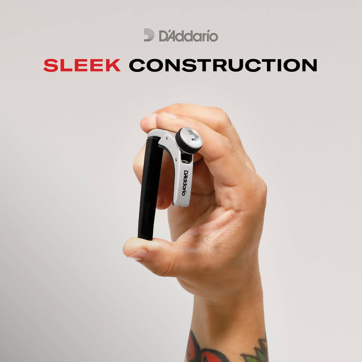 D'Addario Capo Lite (Black) - Capos - D'Addario