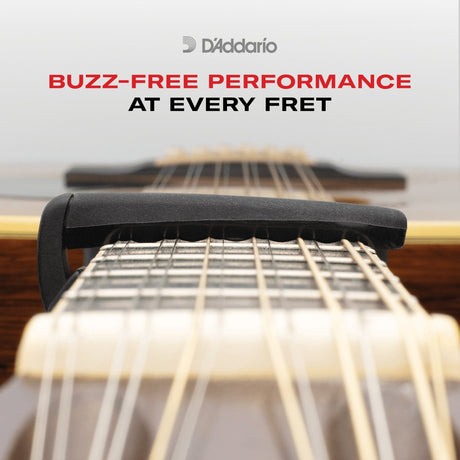 D'Addario Pro Plus Capo (Black) - Capos - D'Addario
