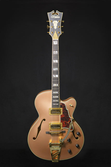 D'Angelico Deluxe 175 Matt Gold #32/50 (Pre-Owned) - Semi-Hollow - D'Angelico