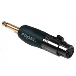 Die Hard Adaptor (Female XLR - 6.3mm Jack) - Adapter - Proel