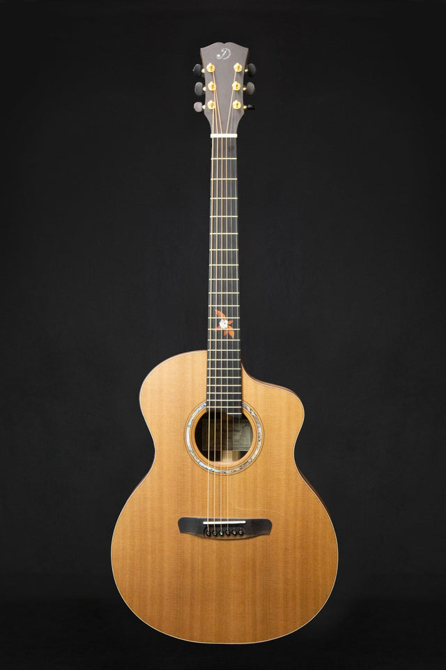 Dowina Ebony X GAC Master Series Acoustic Guitar (Cedar & Ebony) - Acoustic Guitars - Dowina